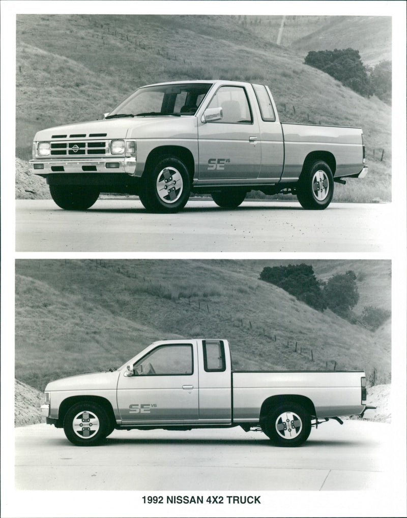 1992 Nissan 4X2 Truck - Vintage Photograph