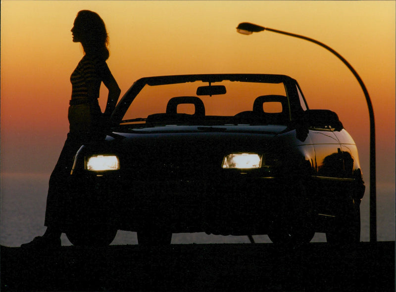 1993 Opel Astra Cabrio - Vintage Photograph