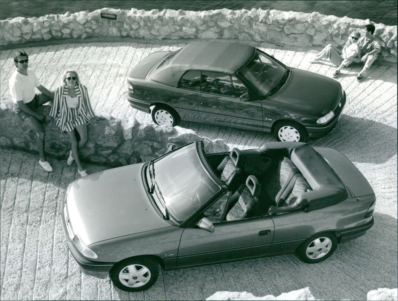 1993 Opel Astra Cabrio - Vintage Photograph