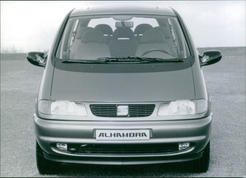 Seat Alhambra. - Vintage Photograph
