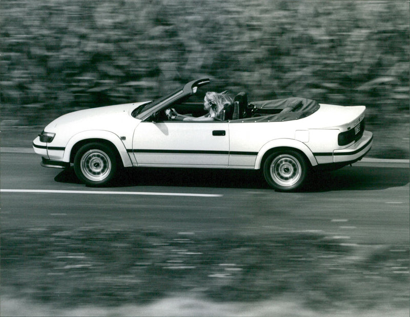 Toyota Celica Cabriolet 1986 - Vintage Photograph