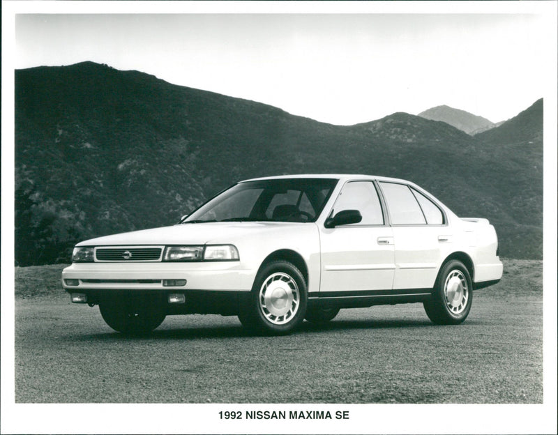 1992 Nissan Maxima SE - Vintage Photograph