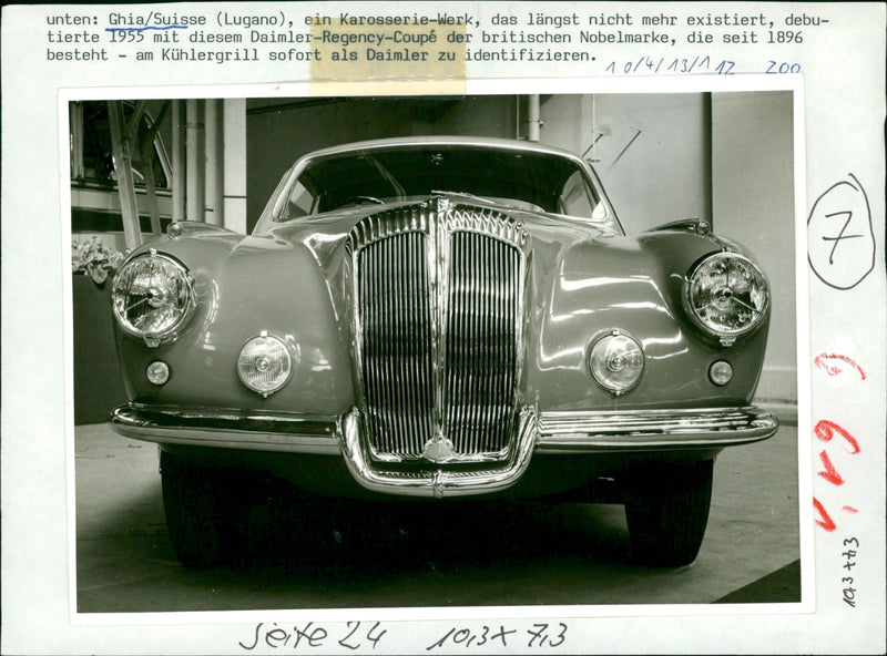 1955 Daimler Regency Coupé - Vintage Photograph