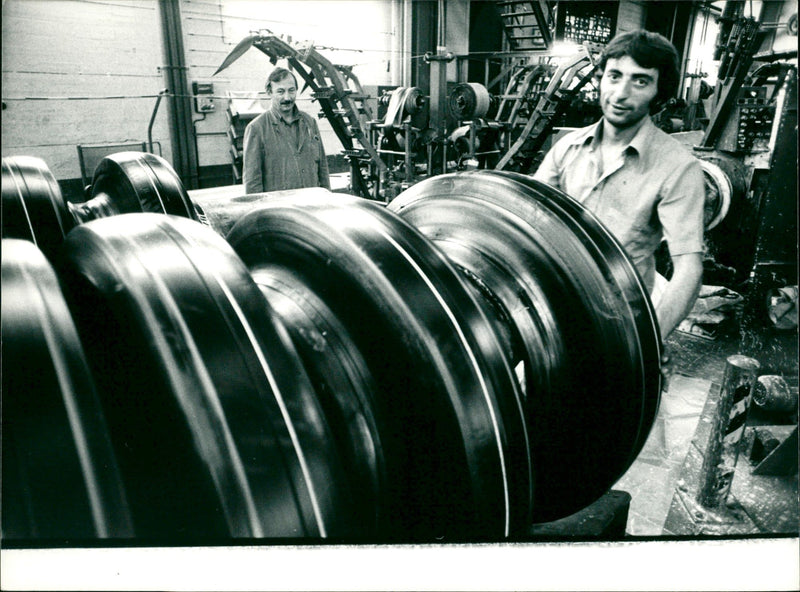 Green tires - Continental AG - Vintage Photograph