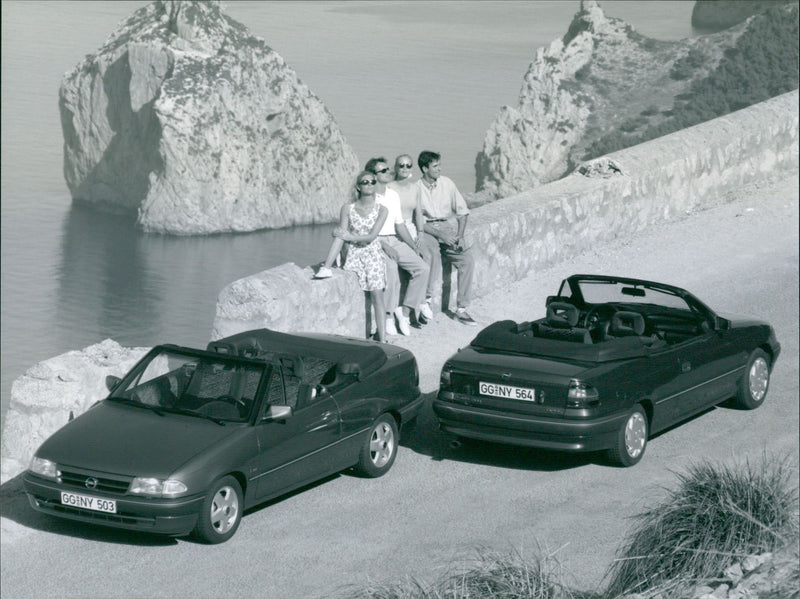 1993 Opel Astra Cabrio - Vintage Photograph