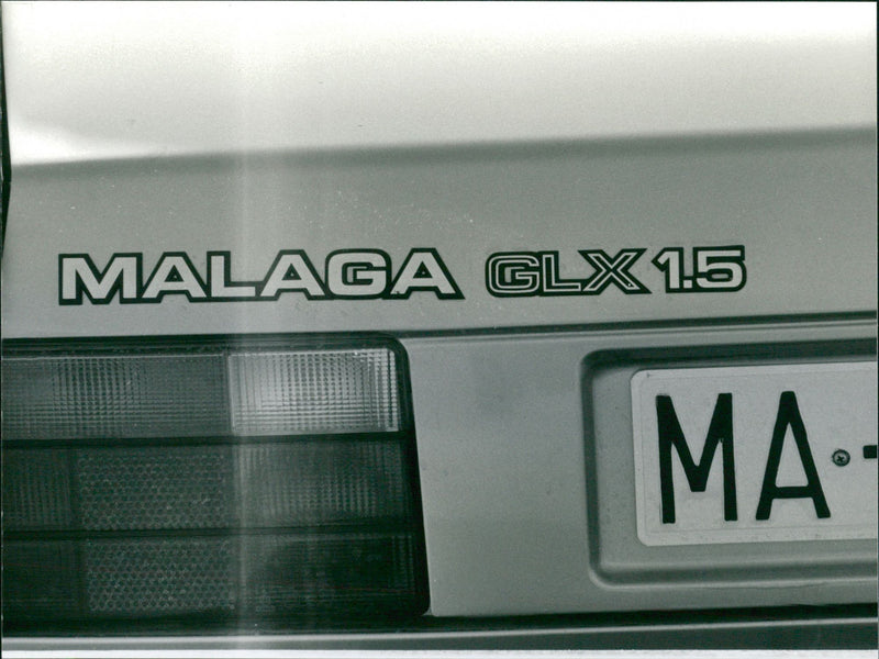 1985 Seat Malaga GLX 1.5 - Vintage Photograph