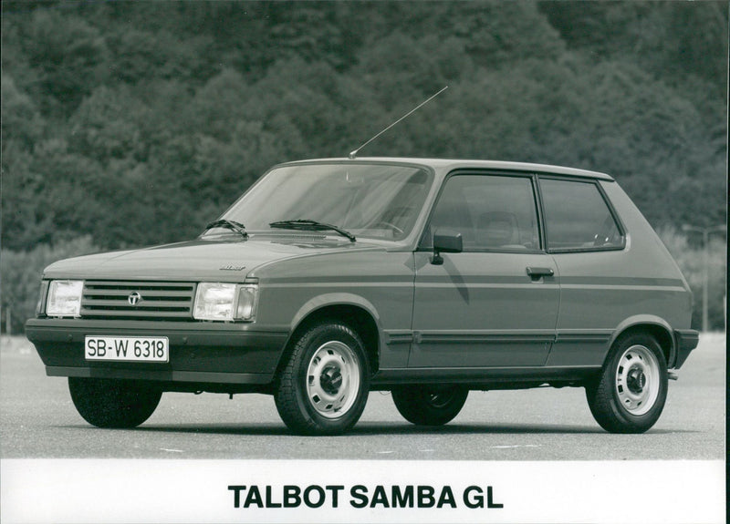Talbot Samba GL - Vintage Photograph