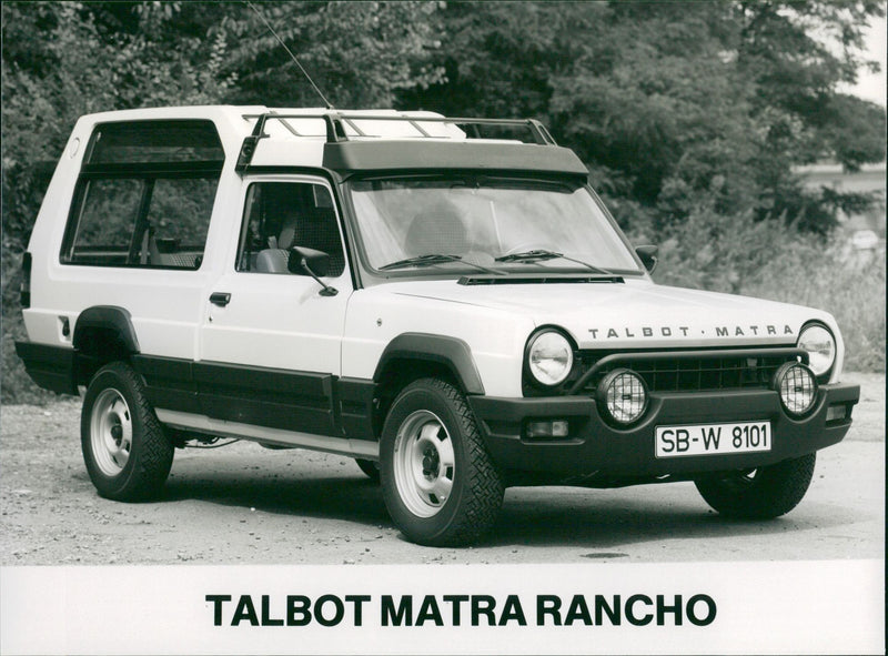 Talbot Matra Rancho - Vintage Photograph