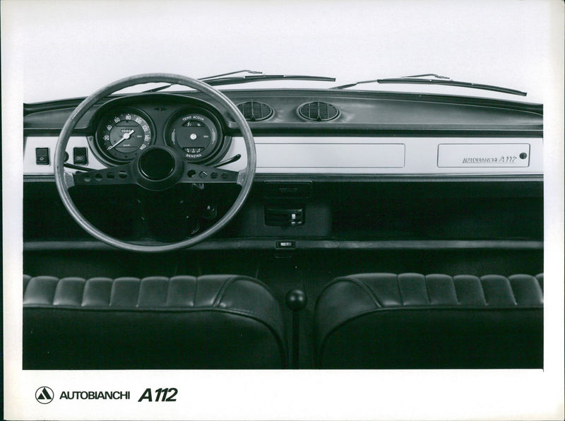 Autobianchi A112 - Vintage Photograph