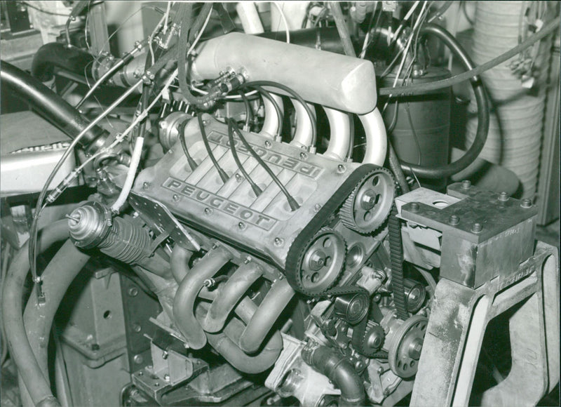 1983 Peugeot 205 Turbo 16 - Vintage Photograph