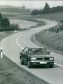 Mercedes-Benz coupés 380 SEC and 500 SEC - Vintage Photograph