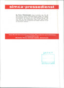 Simca Bumper - Vintage Photograph