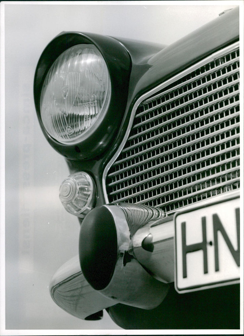 Simca Bumper - Vintage Photograph