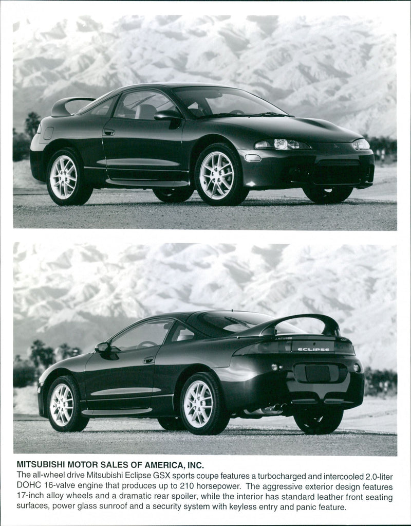 Mitsubishi Eclipse GSX - Vintage Photograph