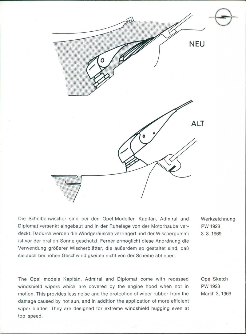 opel Admiral and Diplomat - Vintage Photograph