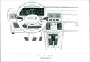 1984 Peugeot 205 GTI Dashboard - Vintage Photograph