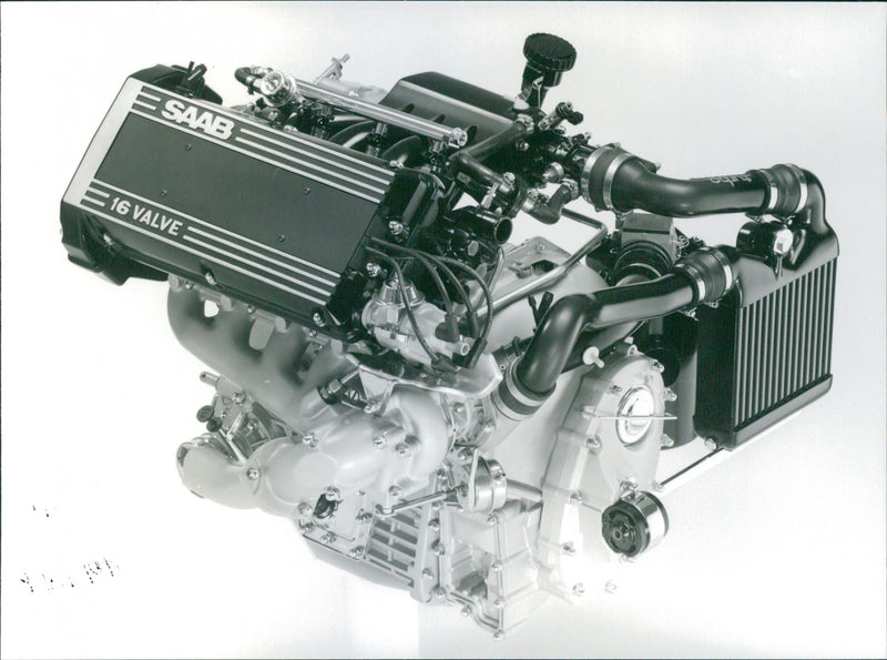 Saab Turbo - Vintage Photograph
