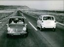 Honda N 360 and Honda N 600 - Vintage Photograph