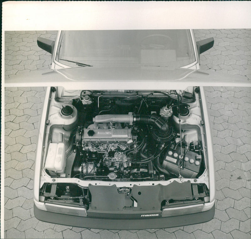 Mazda 626 D (Diesel) - Vintage Photograph