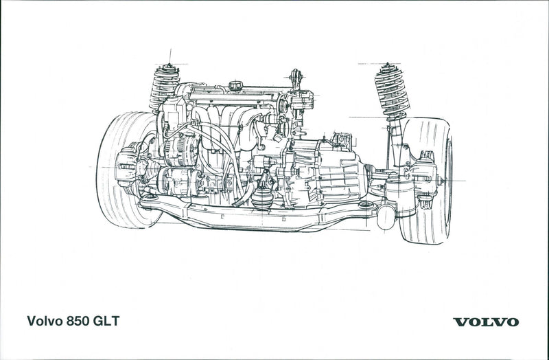 Volvo 850 GLT - Vintage Photograph