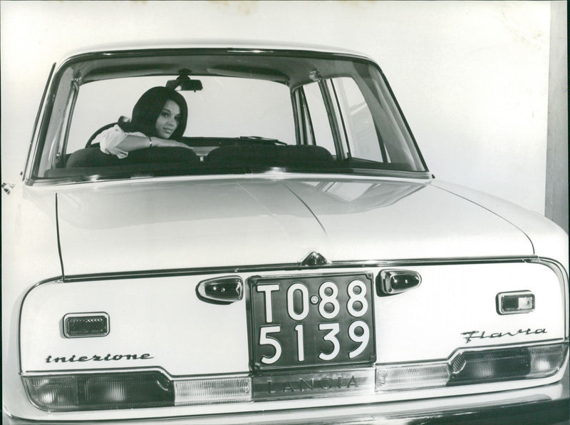 Lancia Flavia, 1967 - Vintage Photograph
