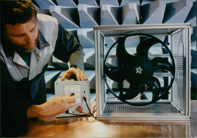 Opel EMC Test Center - Vintage Photograph