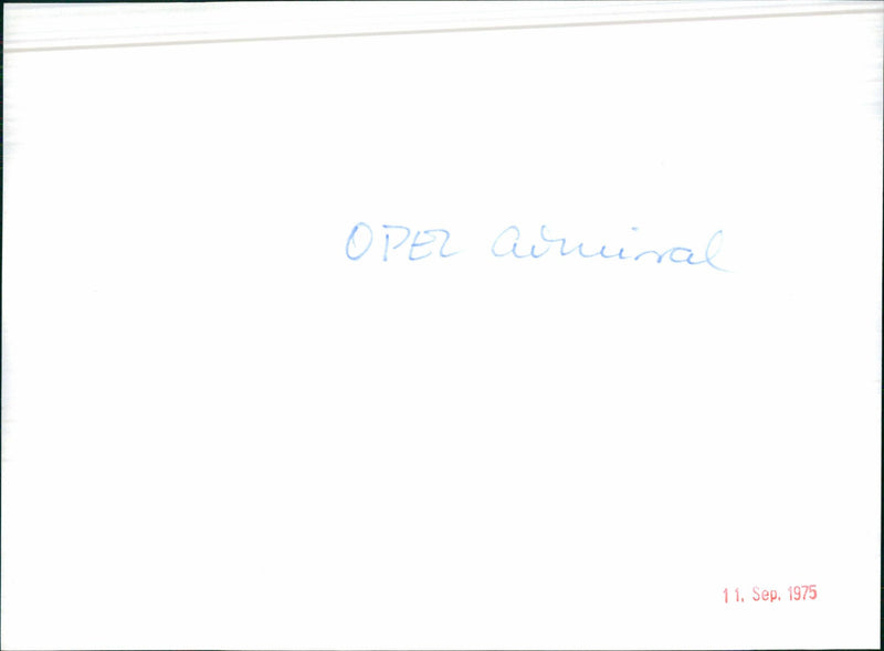 1975 Opel Admiral - Vintage Photograph