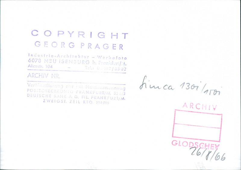 Simca 1301/1501 - Vintage Photograph