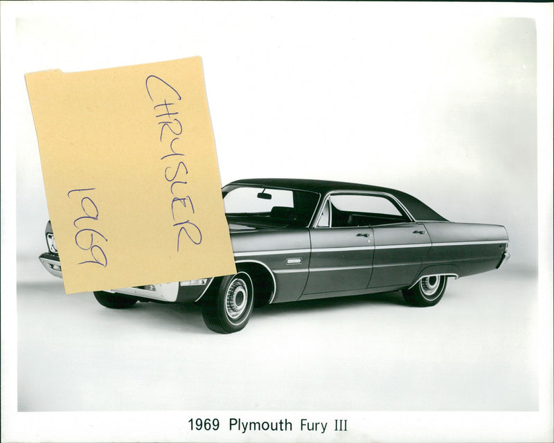 1969 Plymouth Fury III - Vintage Photograph
