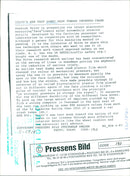 Test mask from Volvo - Vintage Photograph