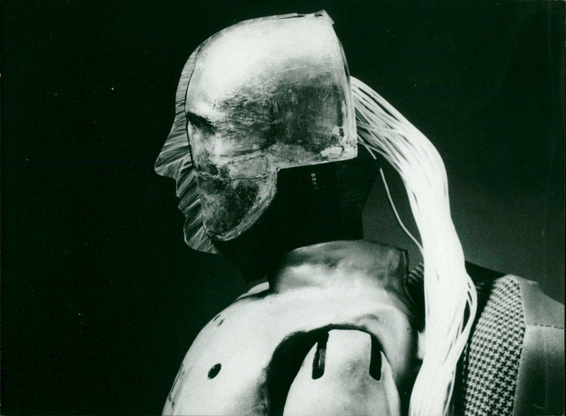 Test mask from Volvo - Vintage Photograph