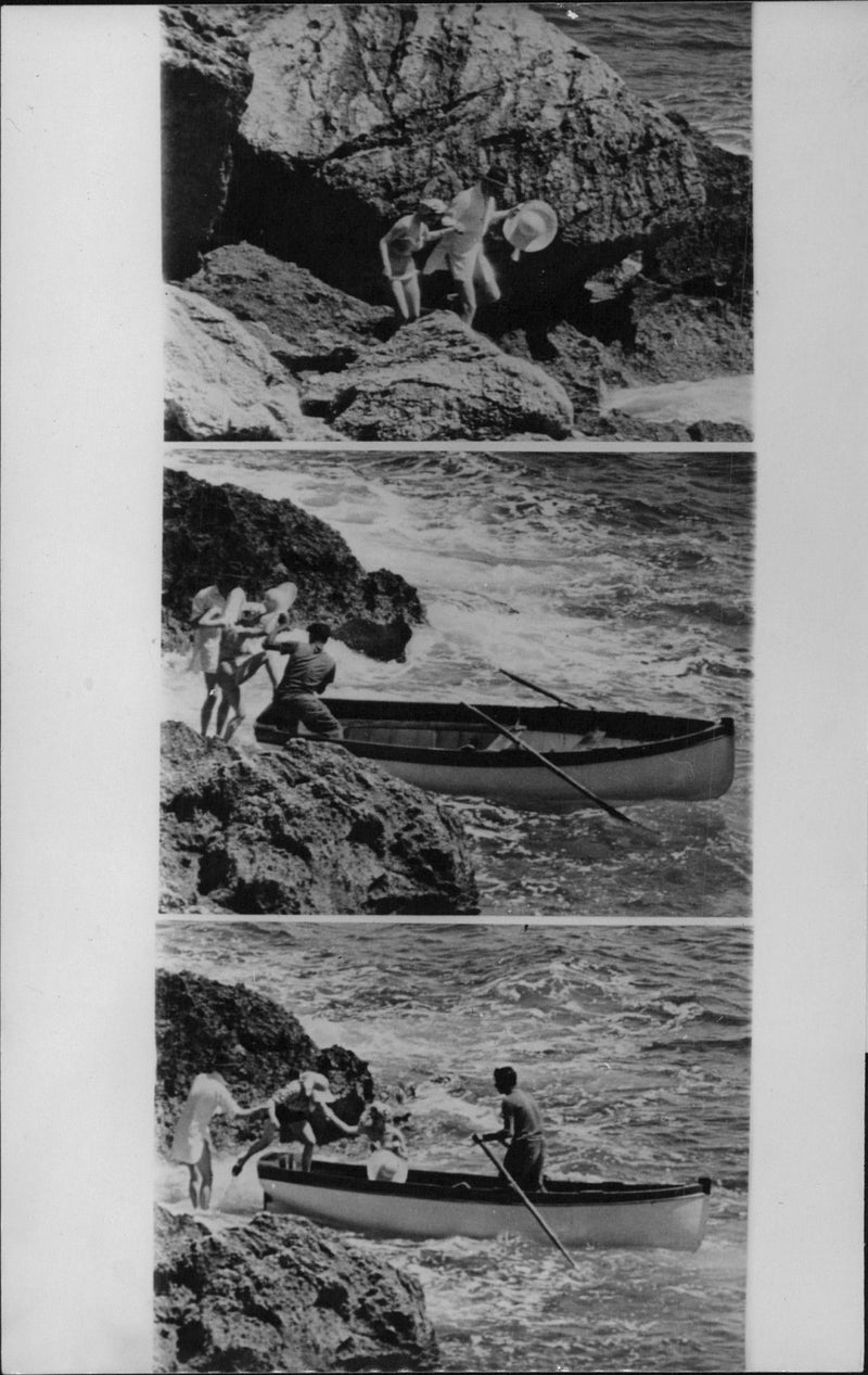 The Princess Margaret goes swimming - Vintage Photograph