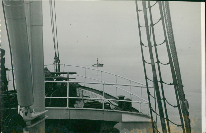 Ship in the water - Vintage Photograph