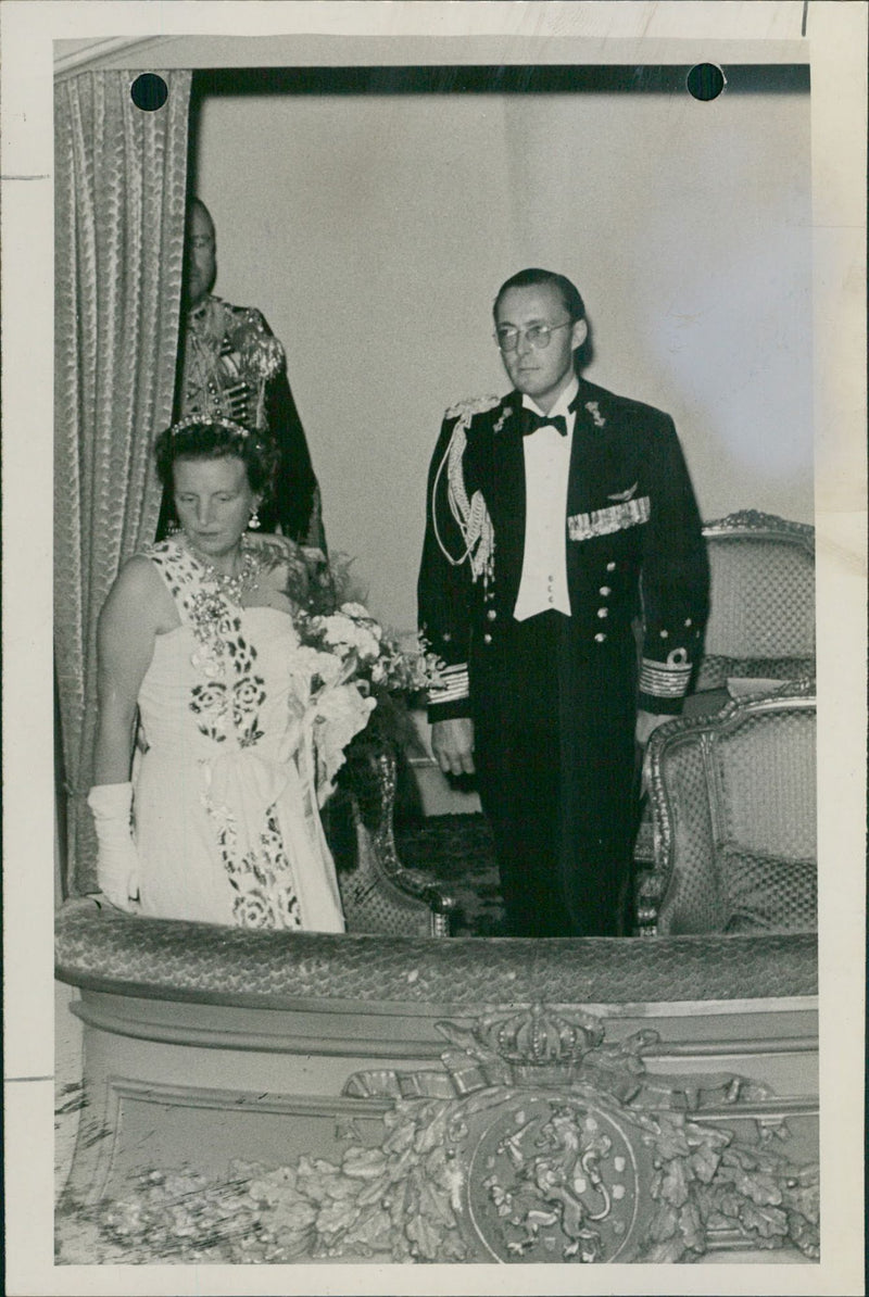 Queen Juliana and Prince Bernhard - Vintage Photograph