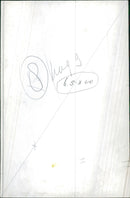 Market vendor selling his produce - Vintage Photograph