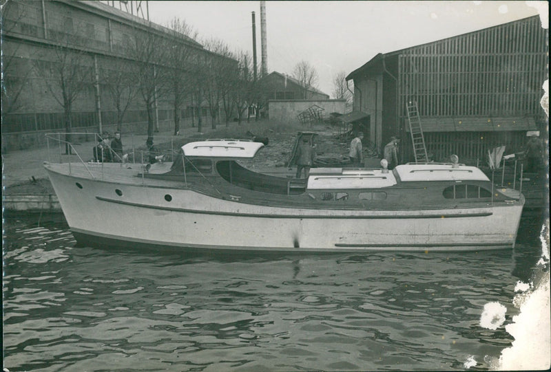 Tug Boat - Vintage Photograph