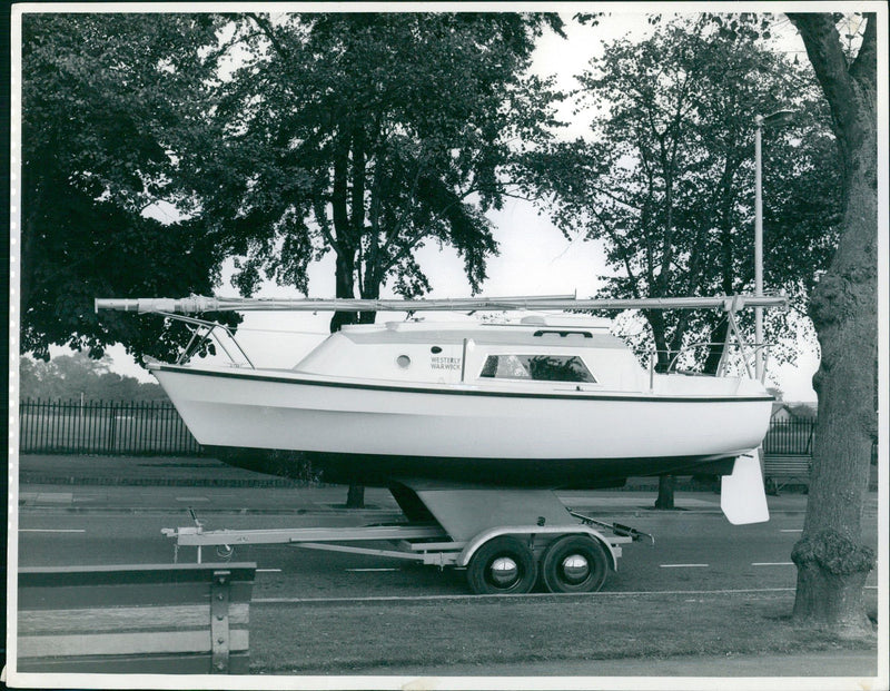 Westerly Warwick sailboat - Vintage Photograph