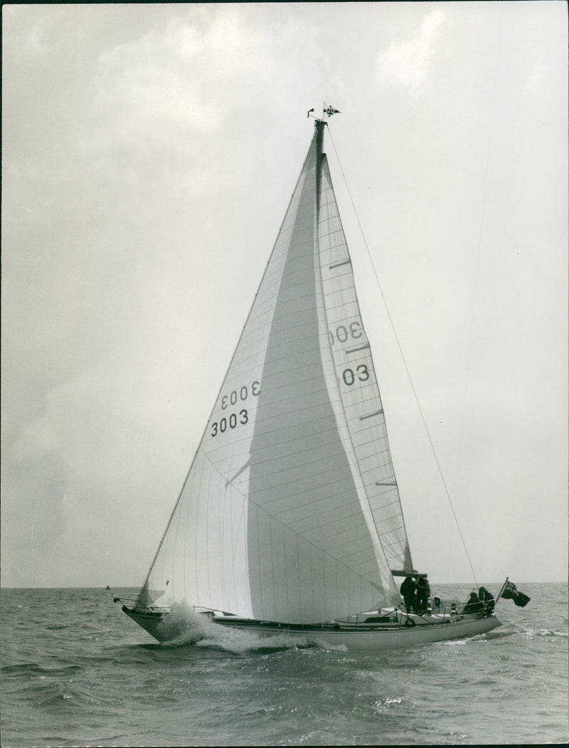 Sailboat - Vintage Photograph