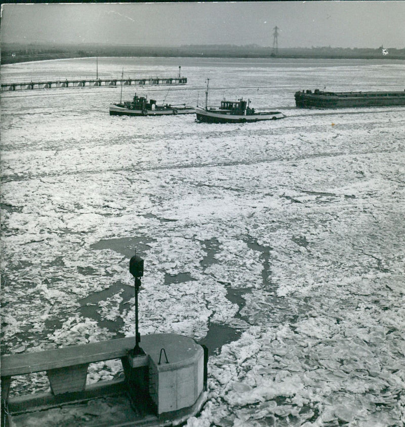 Towboats - Vintage Photograph