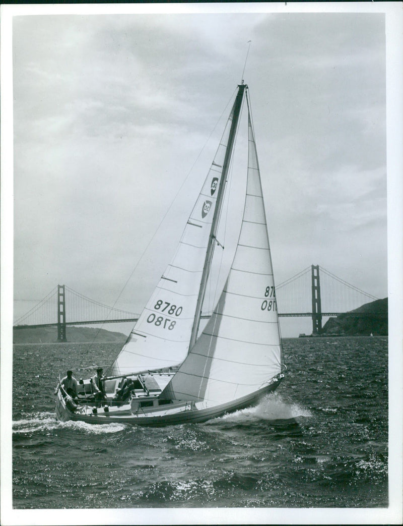 Sailboat - Vintage Photograph