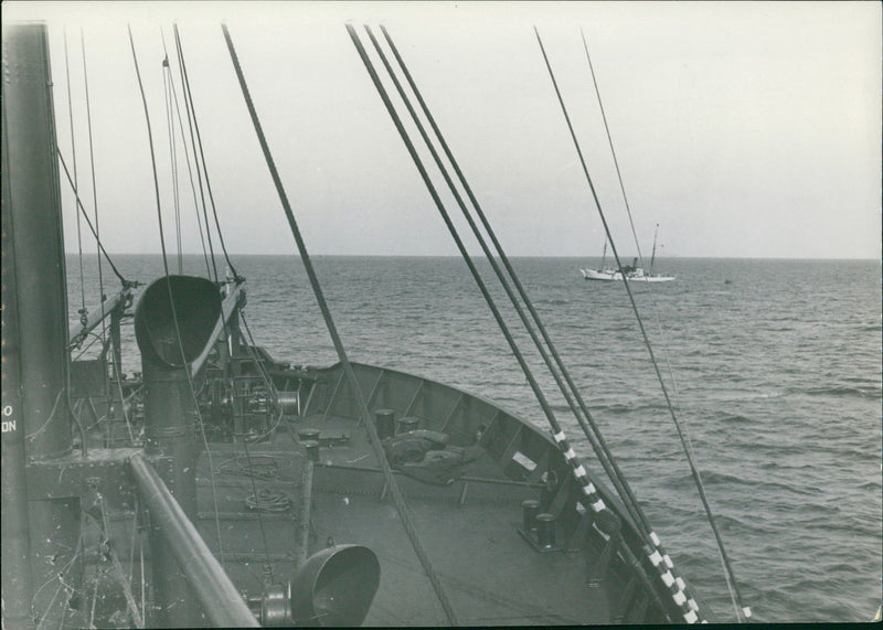 Battleship - Vintage Photograph