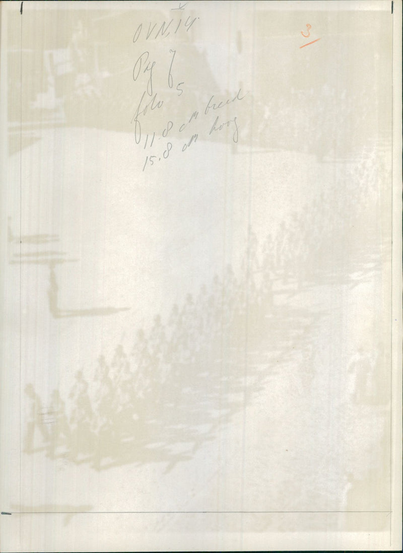 Military parade - Vintage Photograph