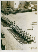 Military parade - Vintage Photograph