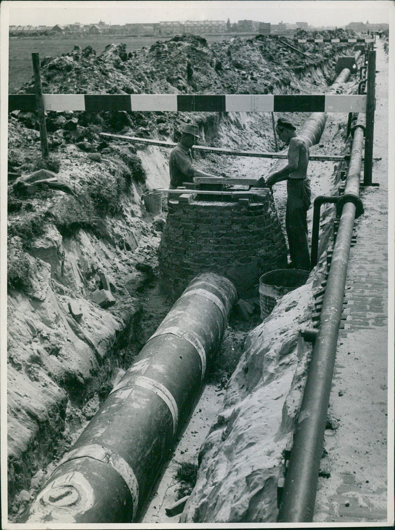 Pipeline - Vintage Photograph