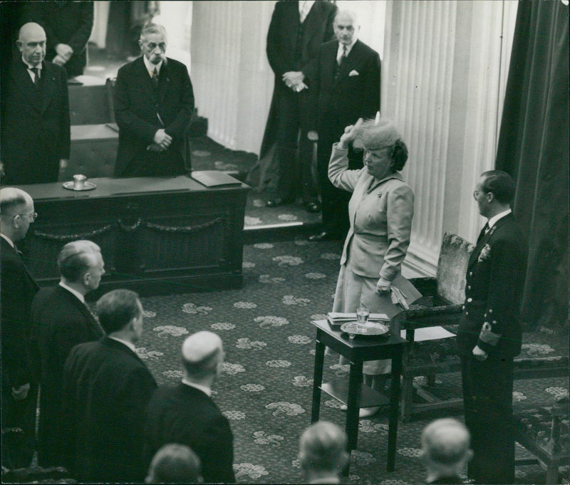 Queen Juliana and Prince Bernhard - Vintage Photograph