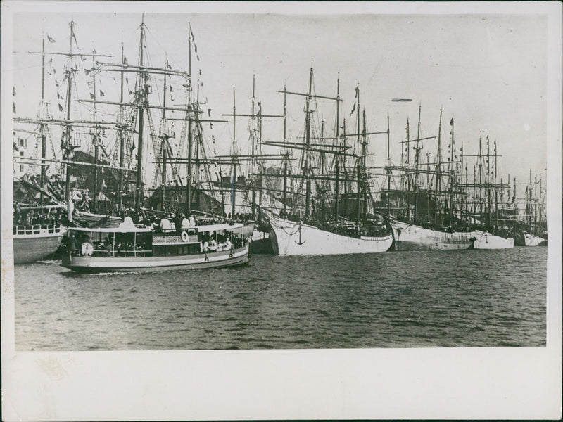 Ceremony of  Blessing the Nets of the Fishing Fleet - Vintage Photograph