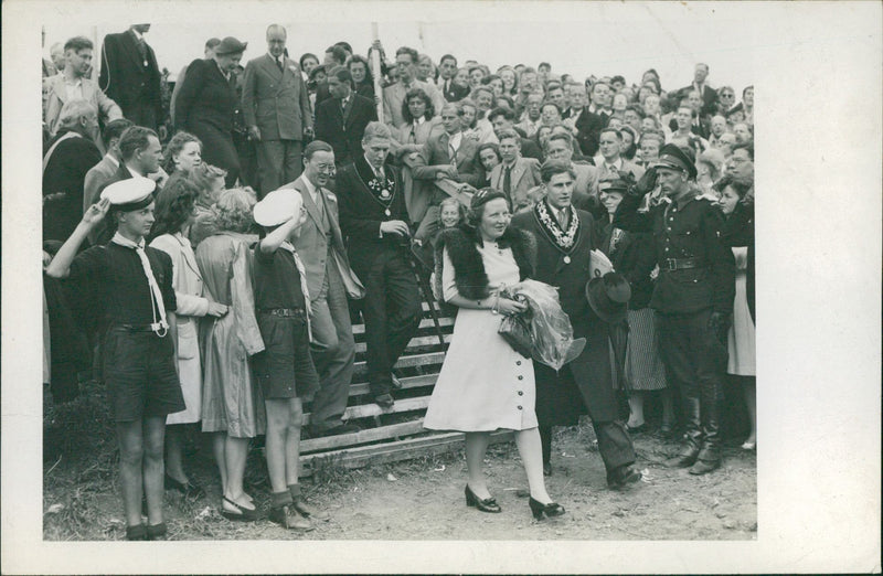 Queen Juliana, Prince Bernhard - Vintage Photograph