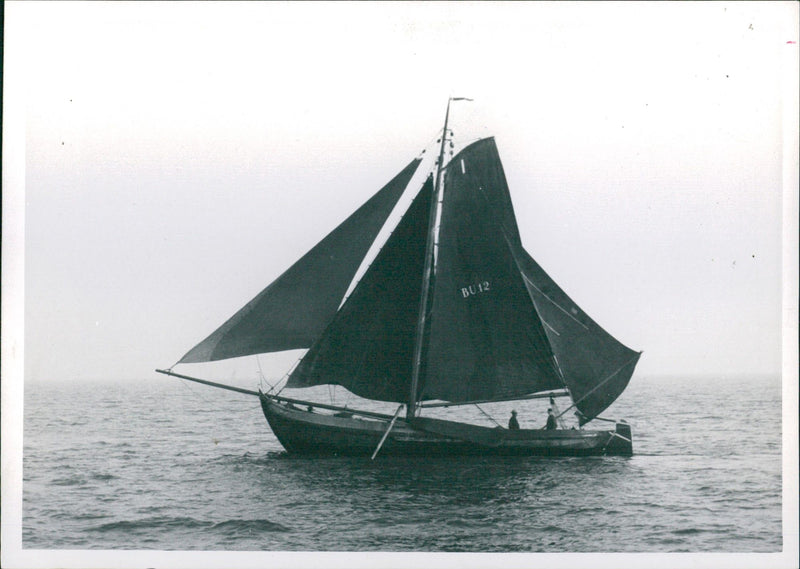 Ship at sea - Vintage Photograph