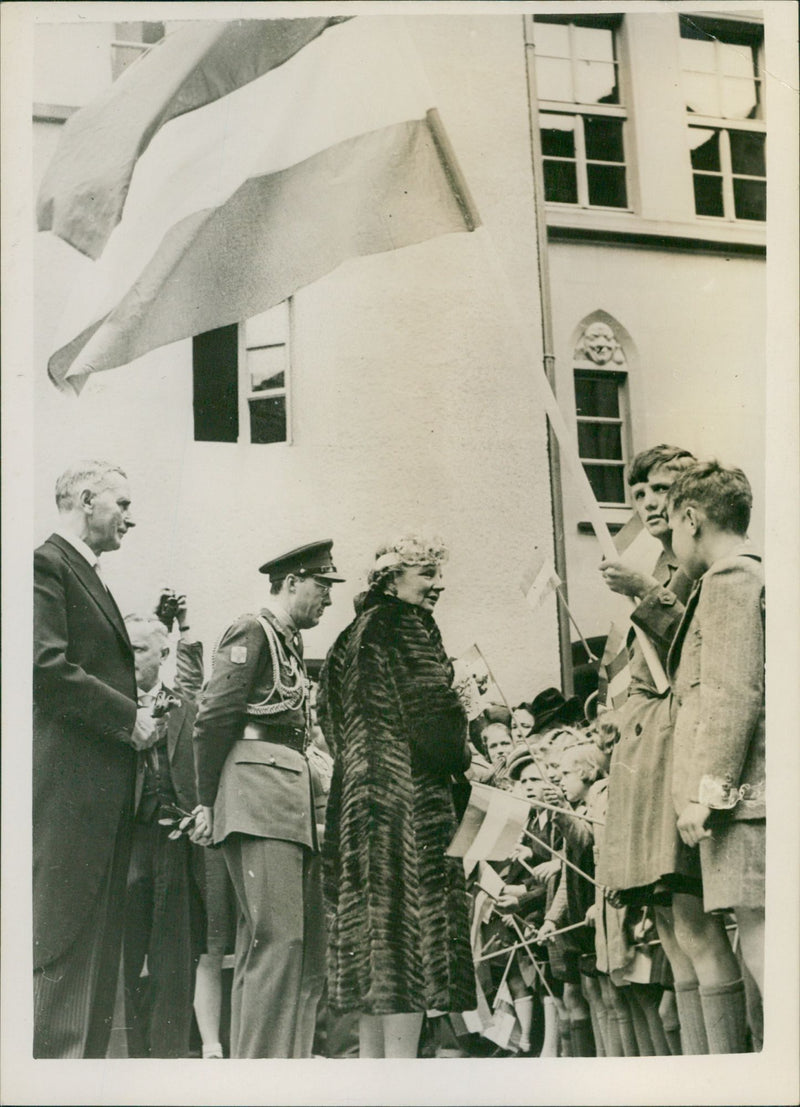 Princess Juliana and Prince Bernhard - Vintage Photograph