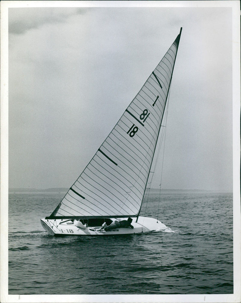 Sailboat - Vintage Photograph